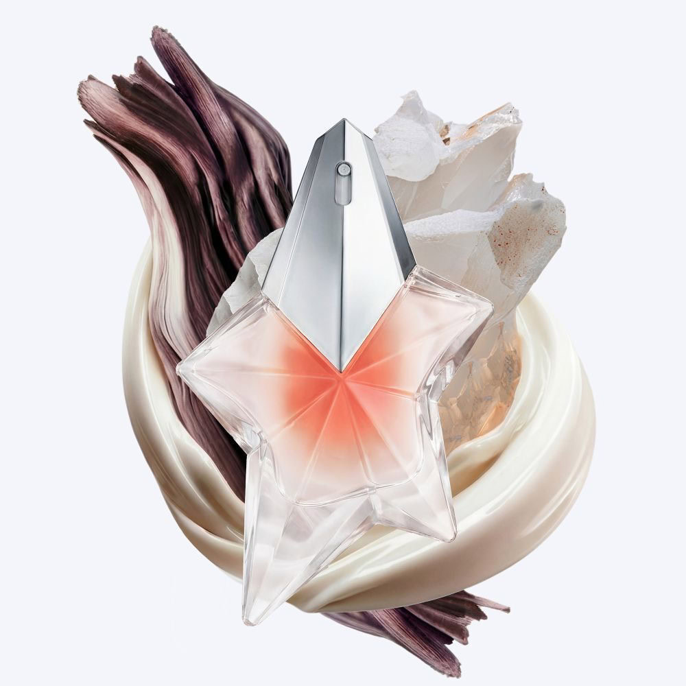 Mugler Angel Blush Eau de Parfum 2026 pink star bottle gourmand musky woody fragrance composition