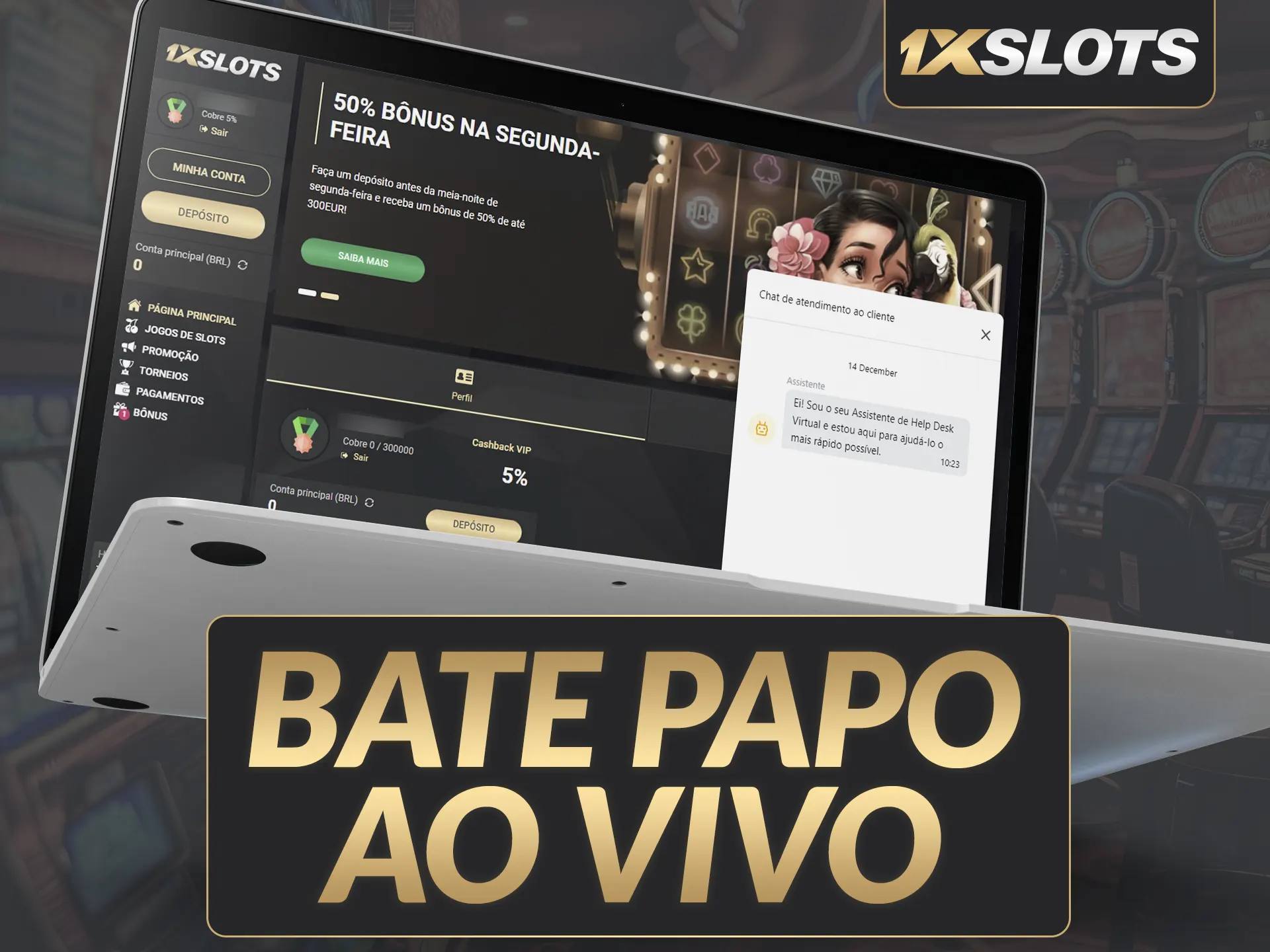 1xSlots Suporte ao Cliente
