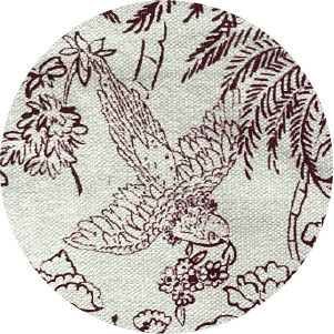 Toile-de-Jouy Palme-Rouge