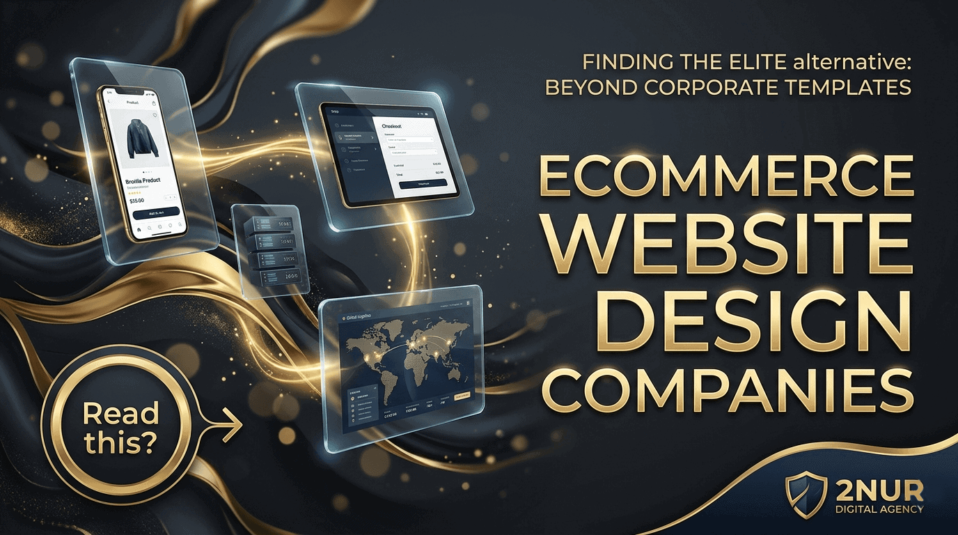 Premium ecommerce website design by 2nur Digital Agency