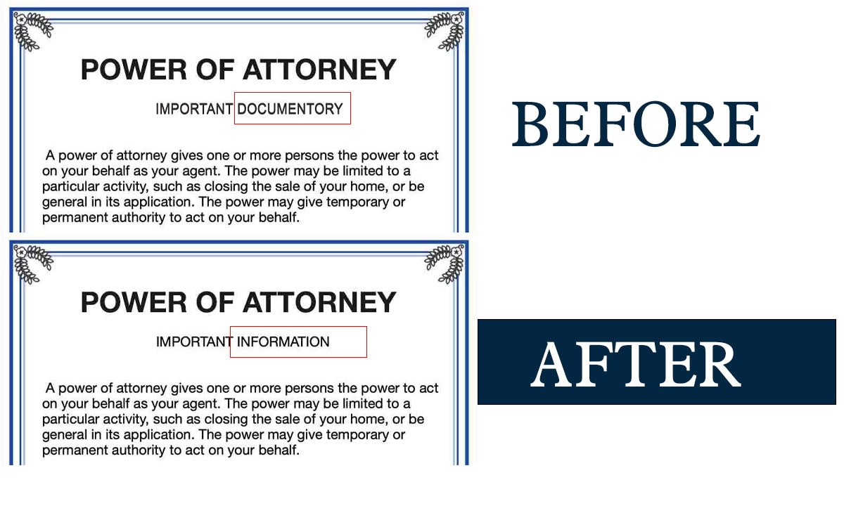 Interactive fillable PDF form created with Adobe Acrobat - example