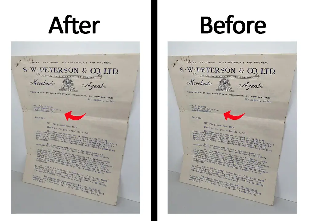 Scan document text editing Photoshop by 2nur experts