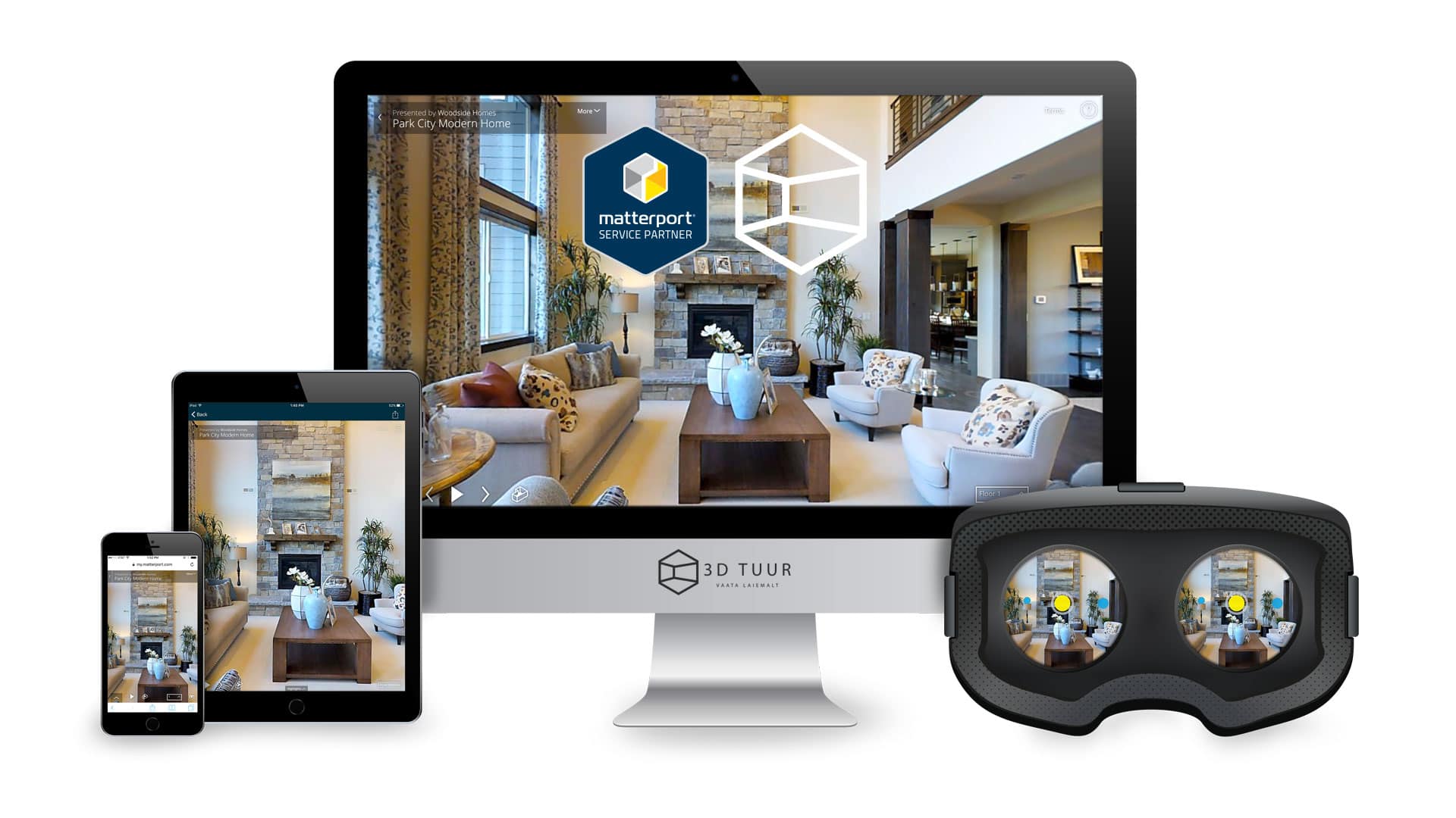 3D tuuri saab vaadata arvutist, nutitelefonist, tahvlist ja VR-prillidega