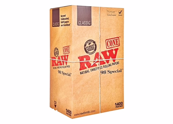 Raw Pre-rolled Cones 1400 Bulk