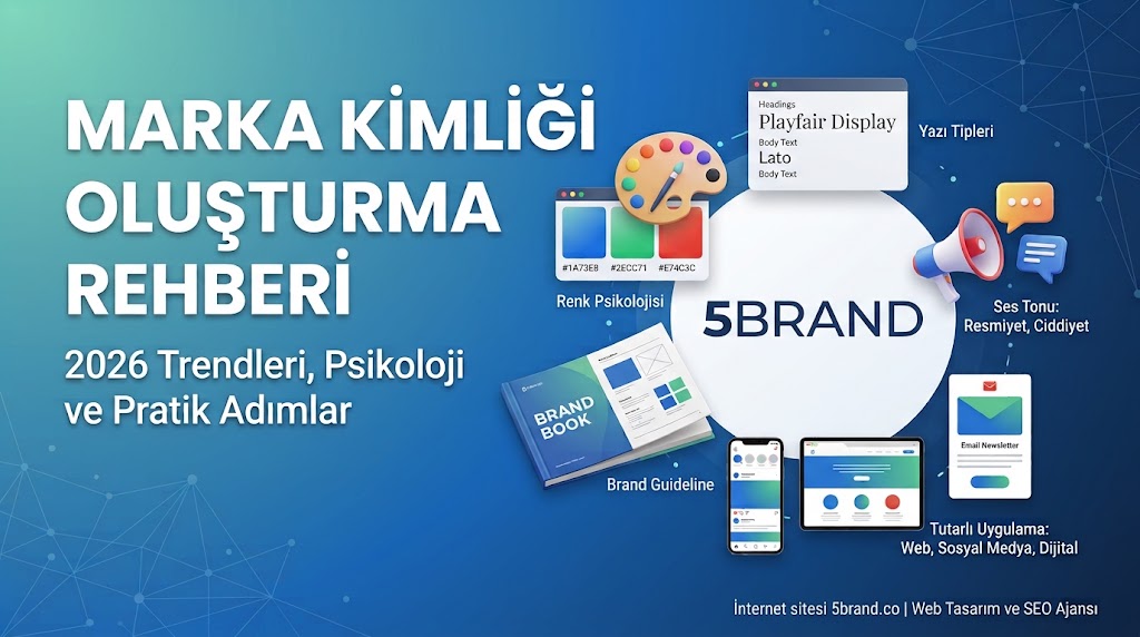 Marka Kimliği Oluşturma Logo, Renk ve Ton Rehberi 2026