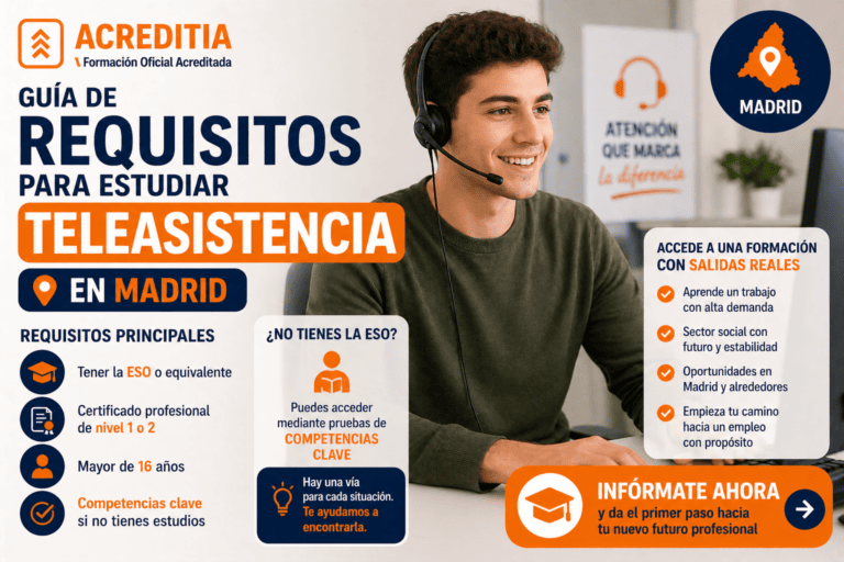 Requisitos para estudiar teleasistencia