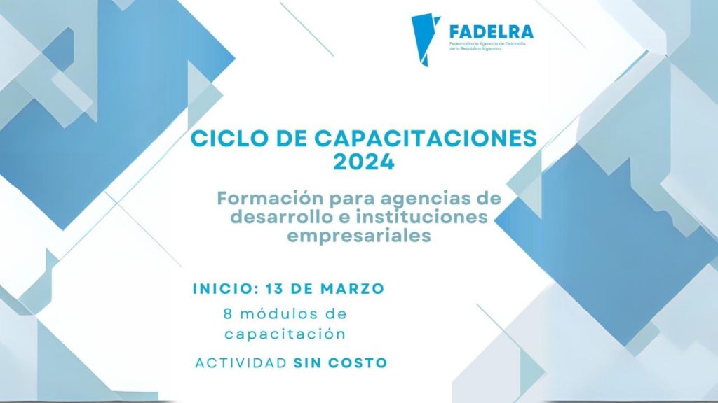 Ciclo de Capacitaciones 2024 en FADELRA