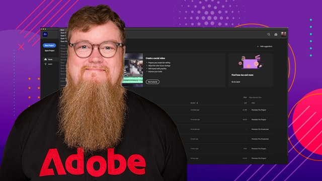 Introduction & overview of Premiere Pro