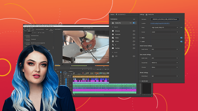 Social Media and Final Export