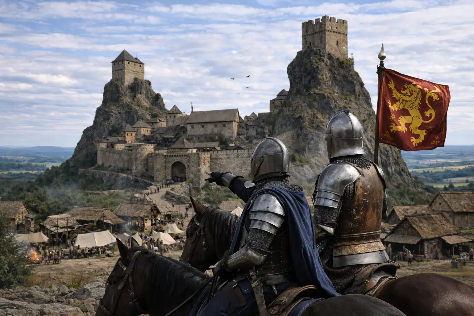 Trosky Castle on the Kingdom Come Deliverance tour from Prague