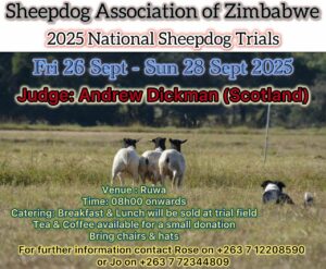 Sheepdog Association of Zimbabwe 2025