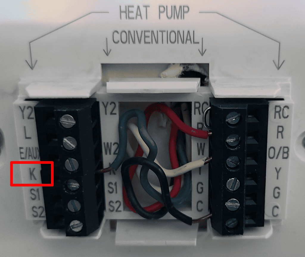 Honeywell thermostat wiring for heat pump 1
