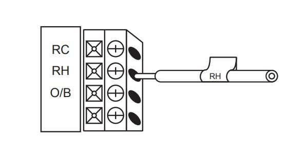 connect wires to corresponding terminals 1