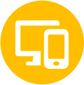 Multi-platform support icon