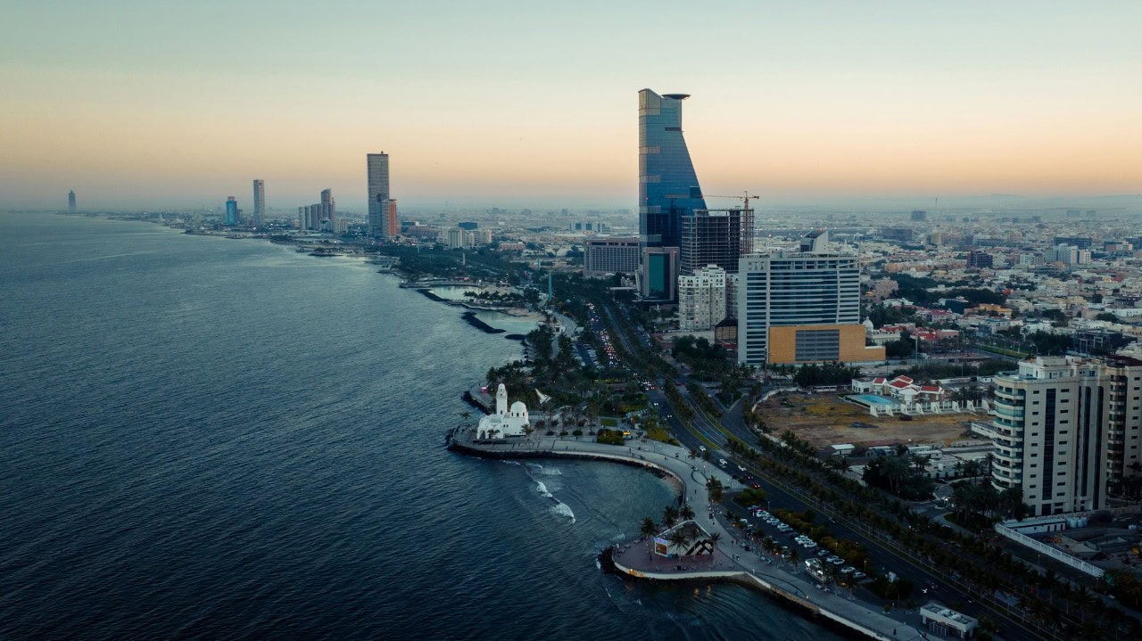 Jeddah waterfront skyline