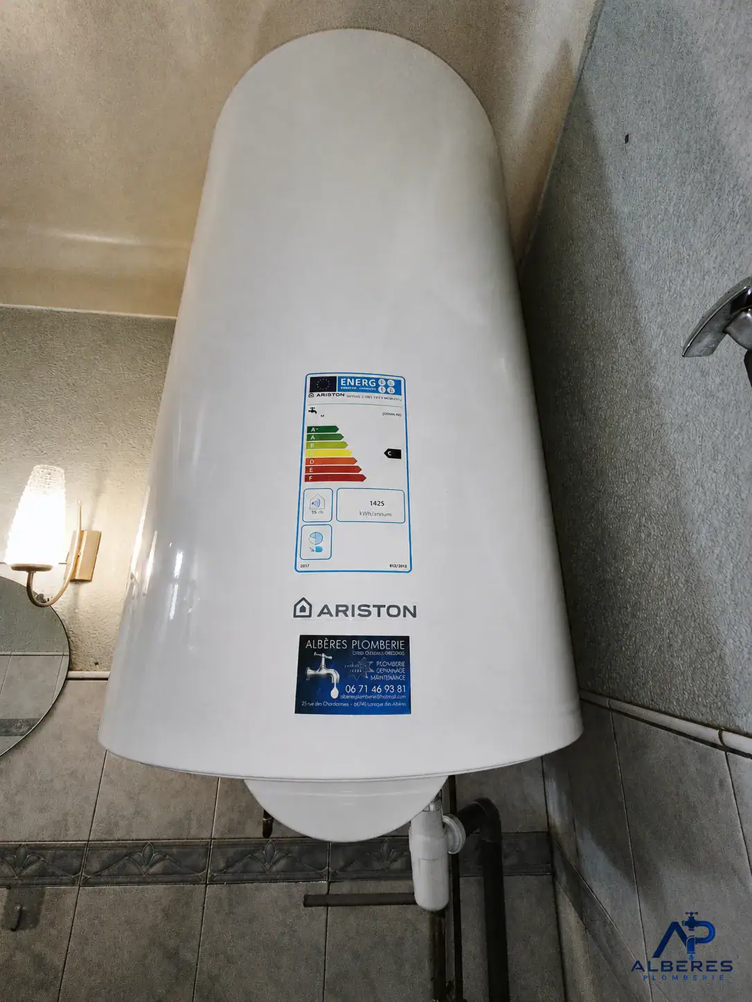 Installation chauffe eau sorede