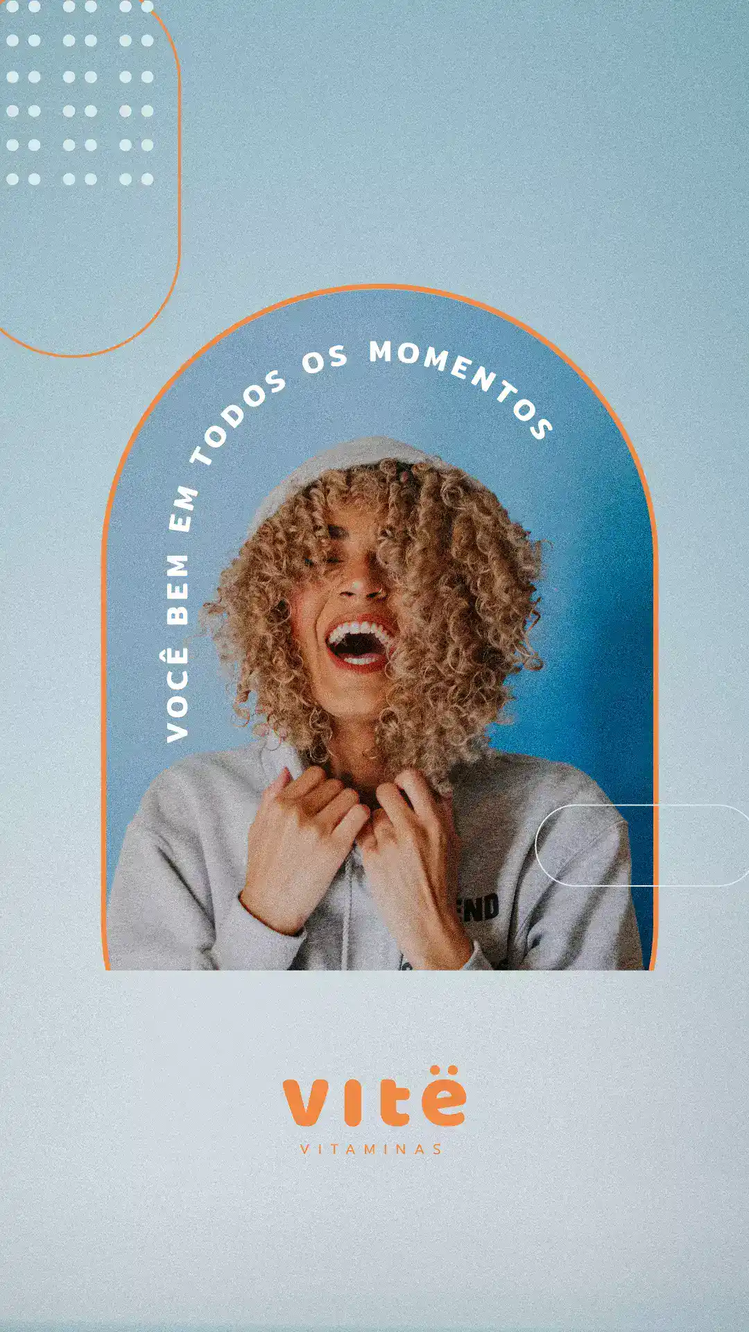 Identidade Visual para Vitaminas Suplemento Wellness