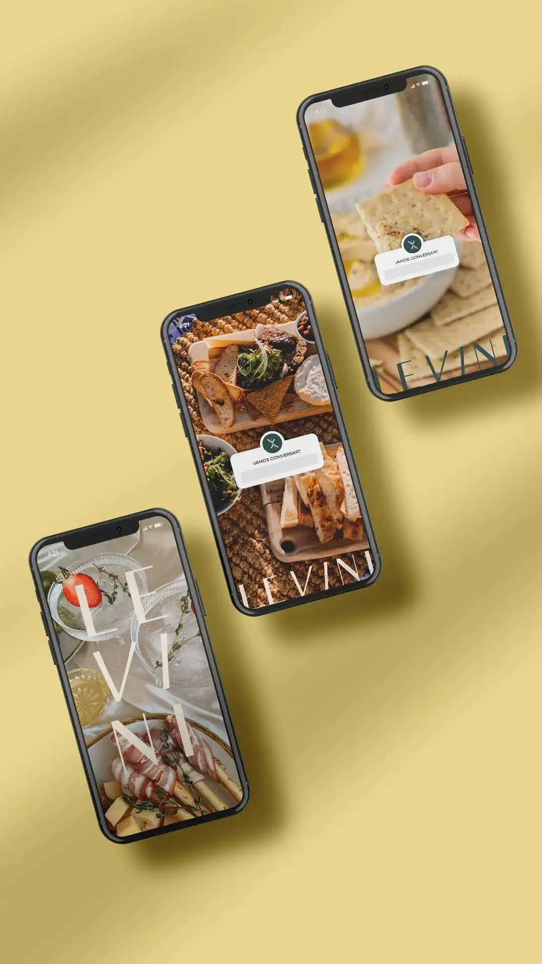 Identidade Visual Crostini Gastronomia