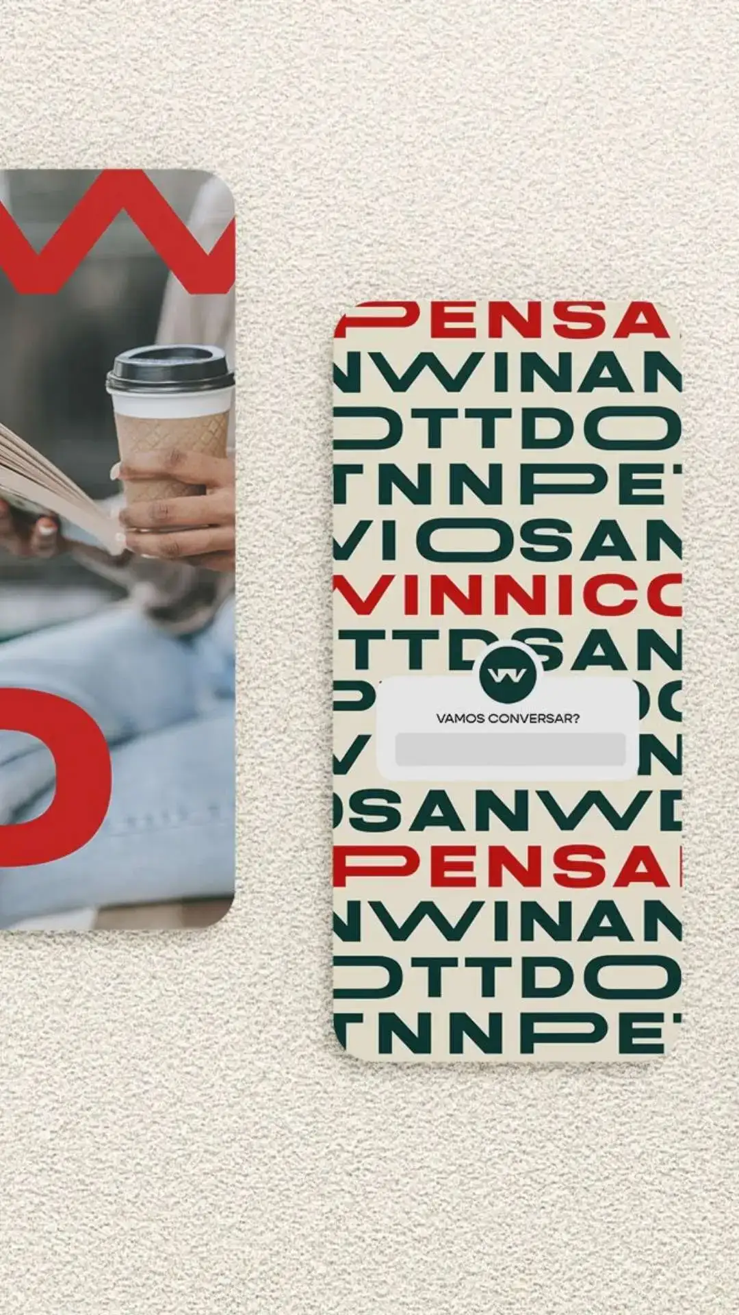 Identidade Visual para Psicologia - Grupo de Estudos Pensando Winnicott
