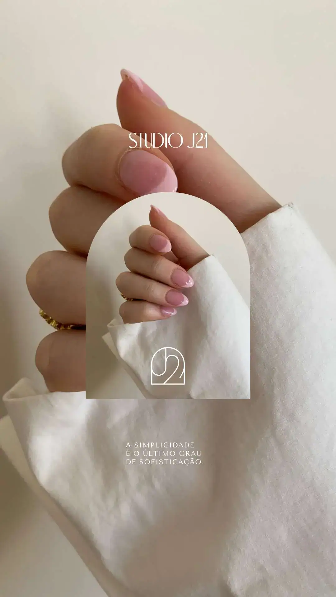 Identidade Visual Salão de Beleza - Estúdio Beauty