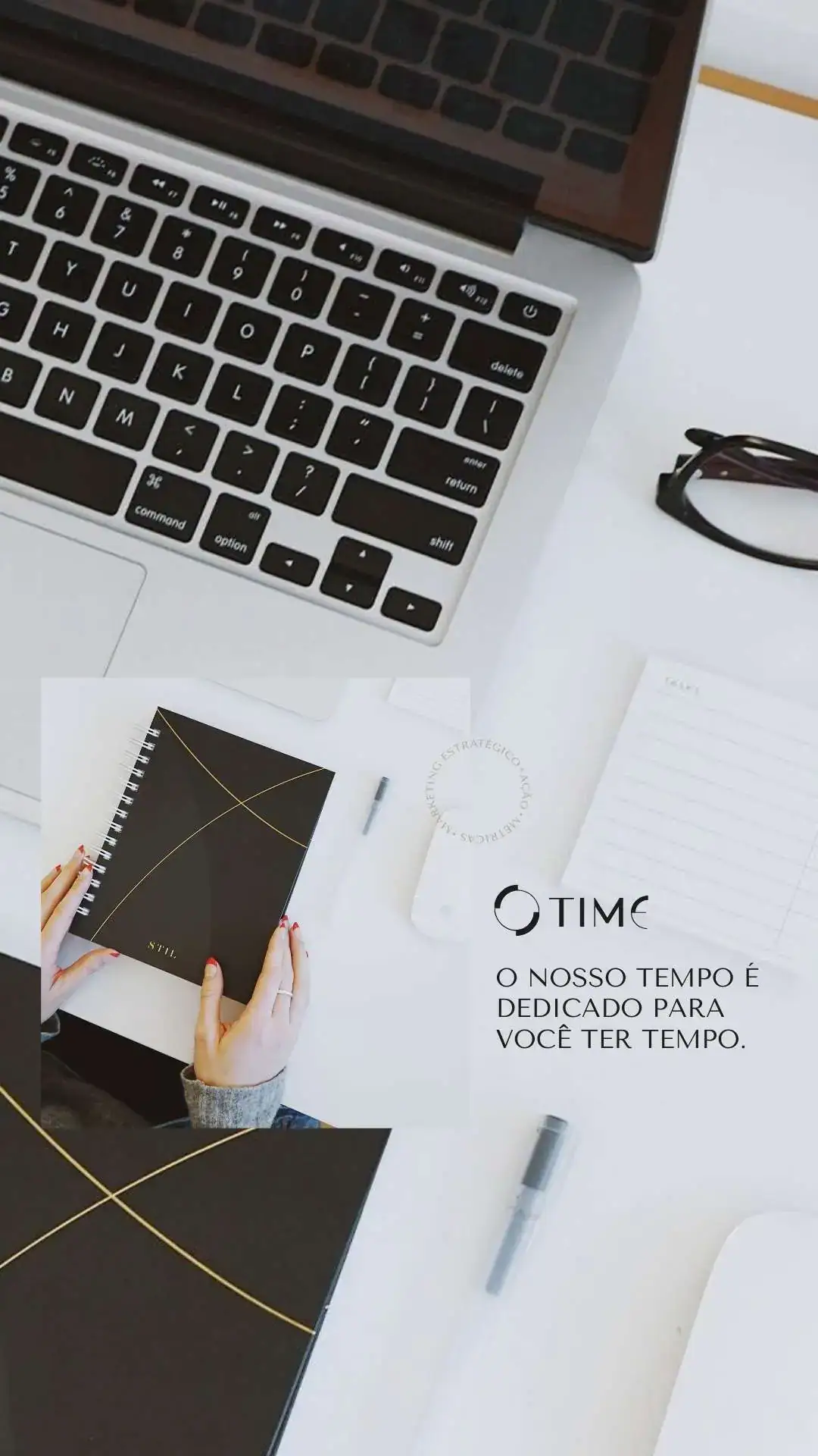 Identidade Visual para Agência de Marketing Médico