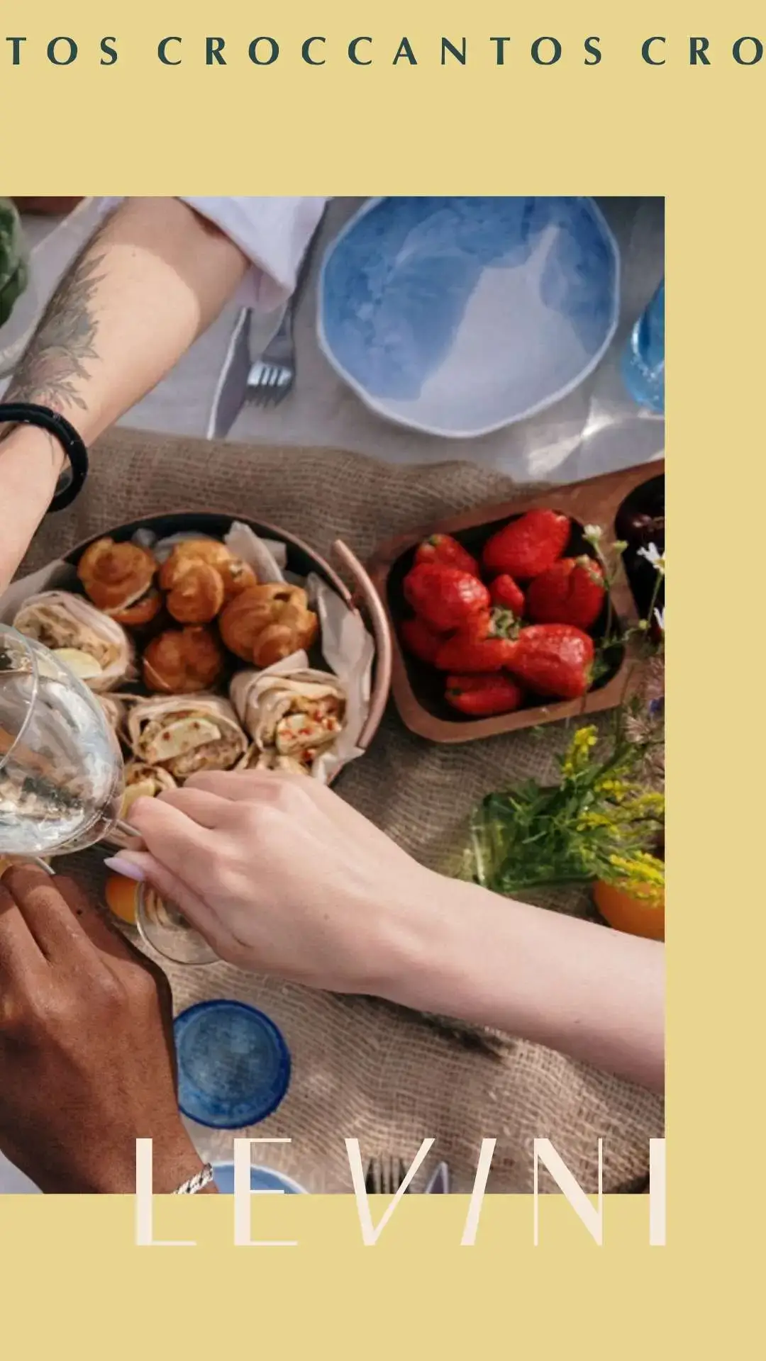 Identidade Visual Crostini Gastronomia