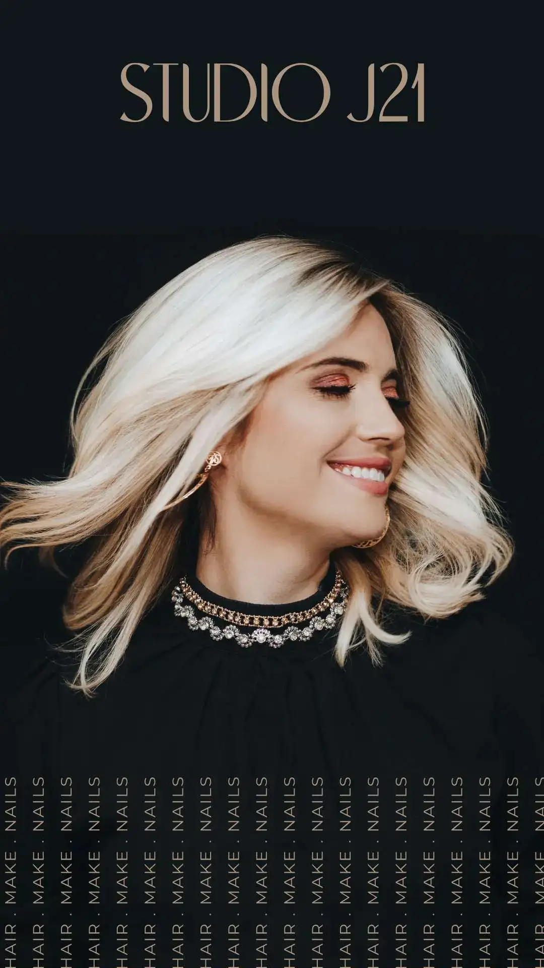 Identidade Visual Salão de Beleza - Estúdio Beauty