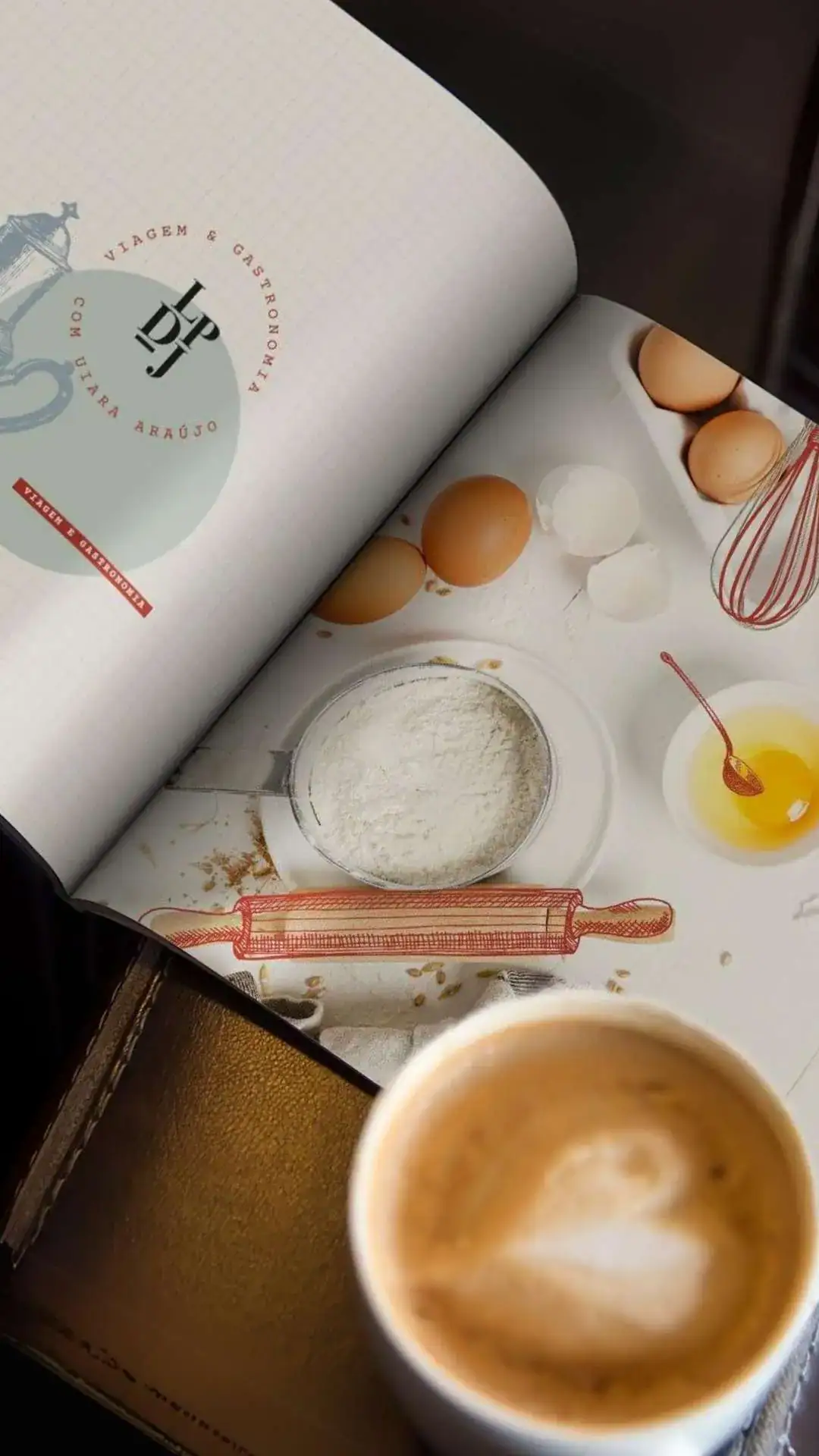Identidade Visual Gastronomia - Influencer Uiara Araújo - Le Plat Du Jour