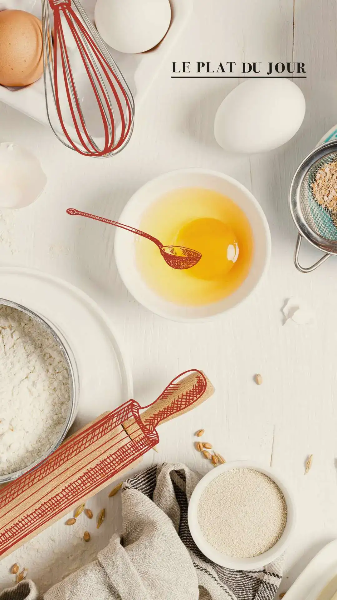 Identidade Visual Gastronomia - Influencer Uiara Araújo - Le Plat Du Jour