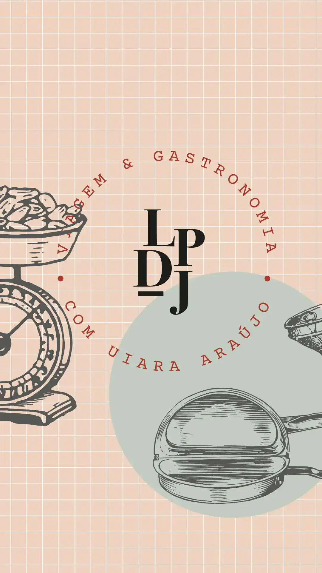 Identidade Visual Gastronomia - Influencer Uiara Araújo - Le Plat Du Jour