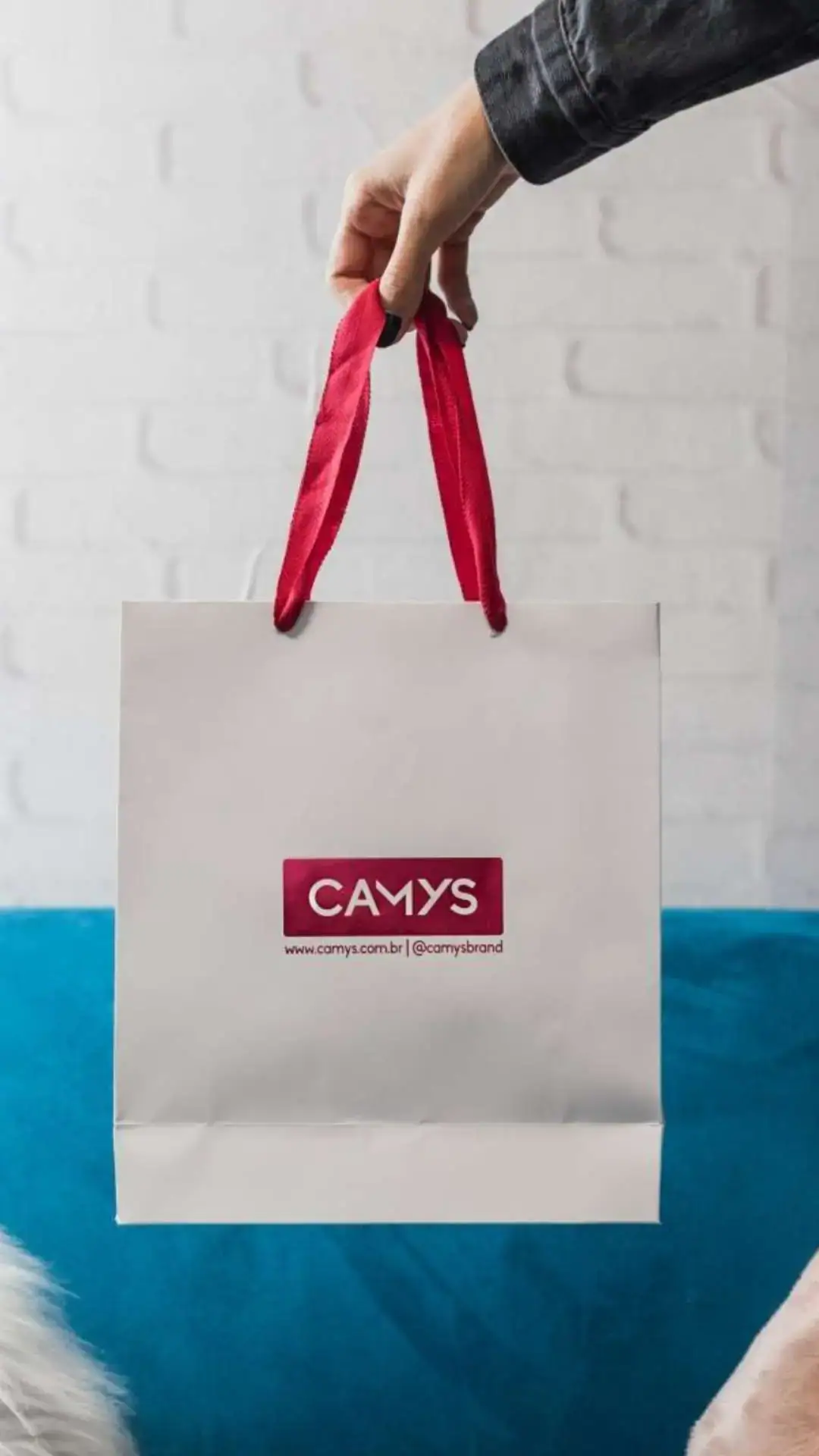 Identidade Visual Camys Moda Feminina Camiseta Básica