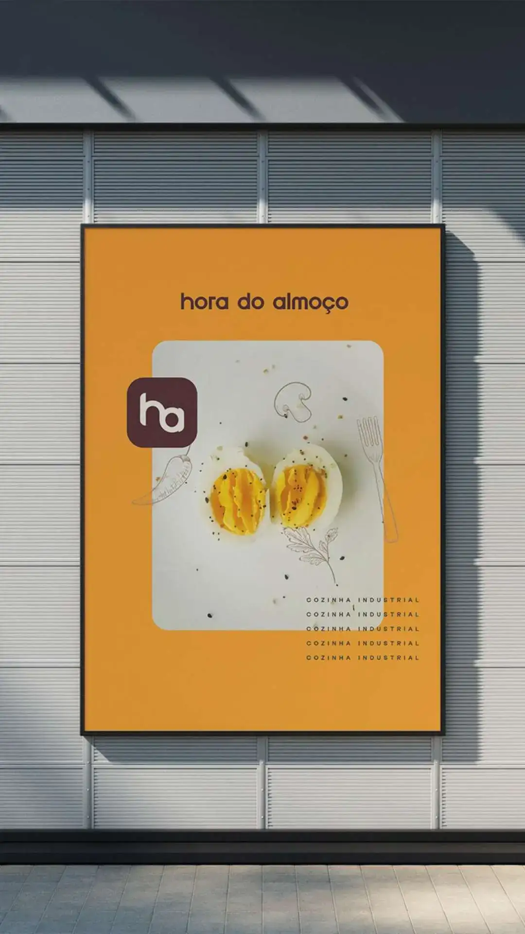 Identidade Visual Cozinha Industrial - Nutrição