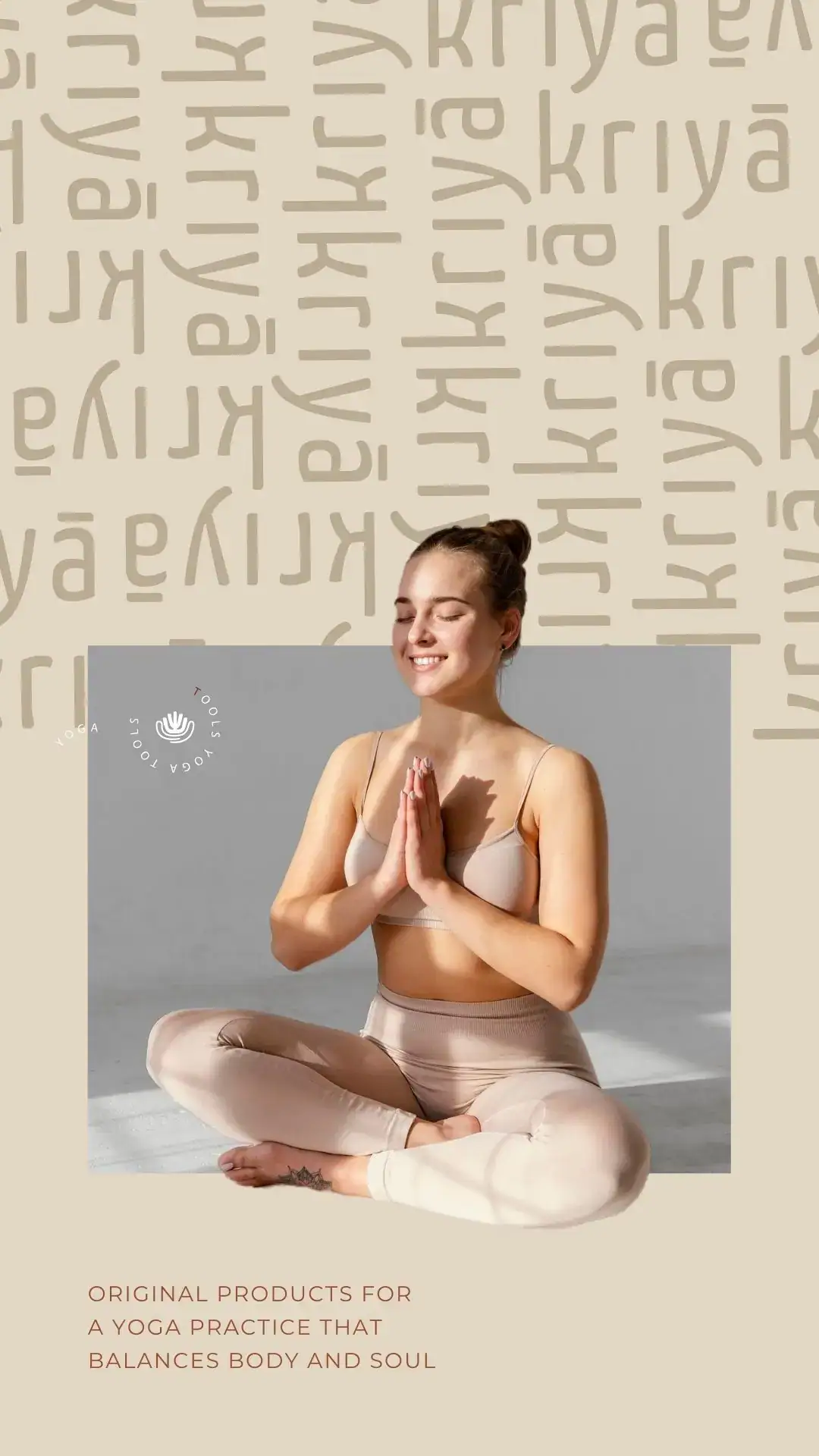 Identidade Visual Produtos Holísticos Yoga