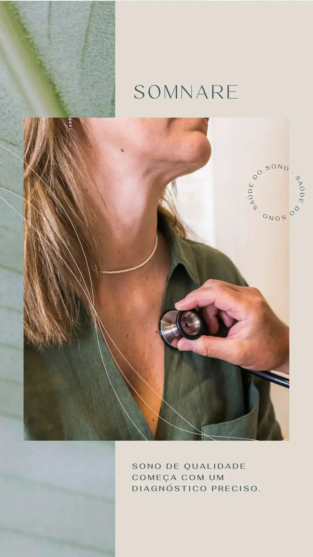 Identidade Visual Clínica Médica Saúde Sono