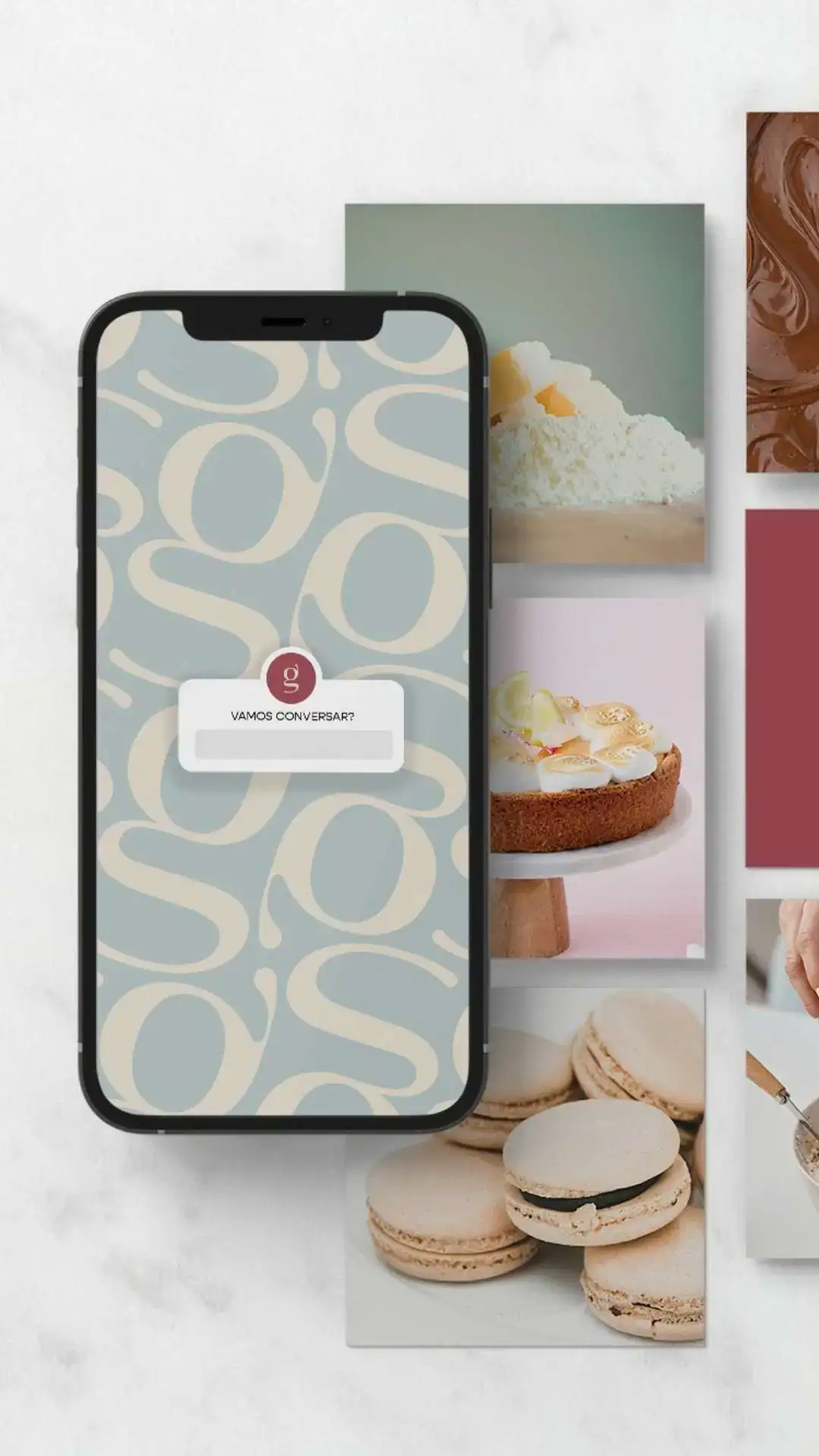 Identidade Visual para Patisserie Confeitaria