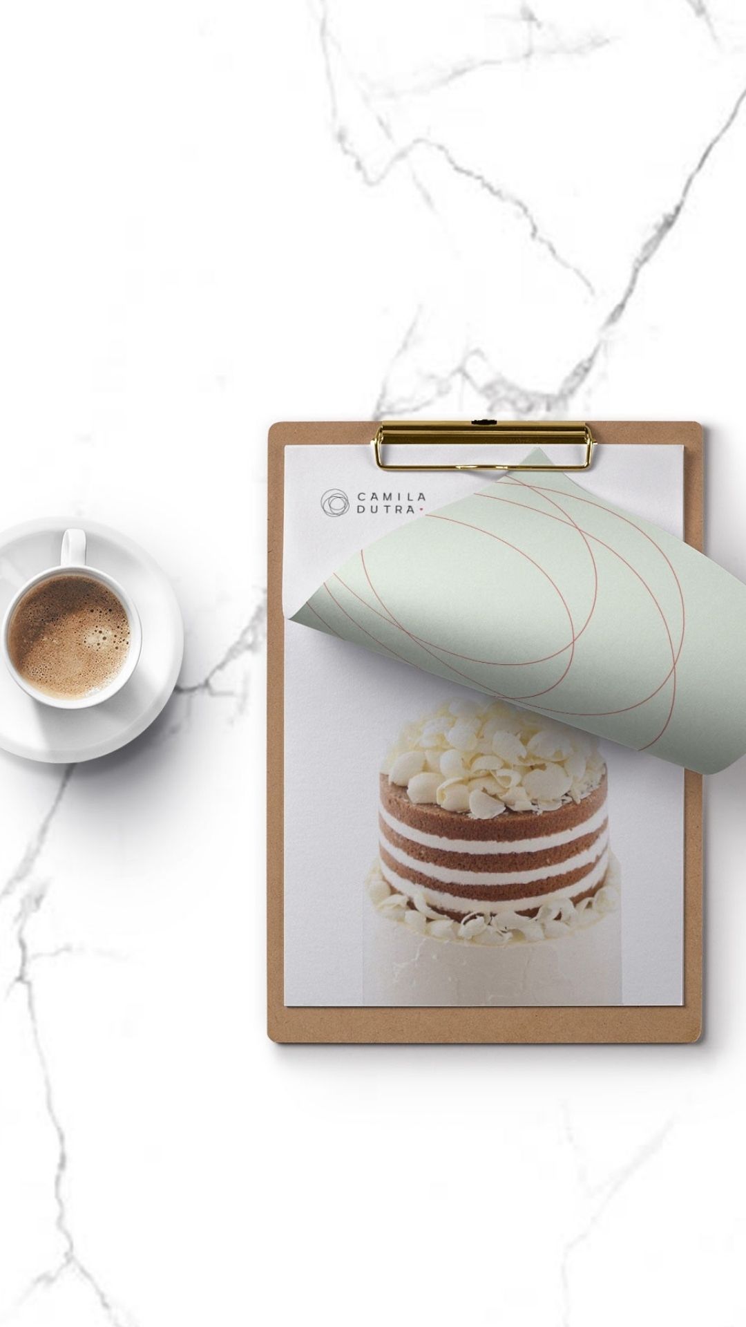 Identidade Visual Confeitaria - Bolos - Camila Dutra