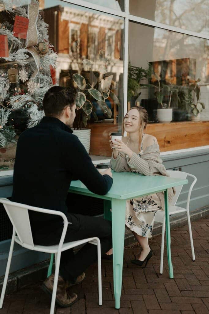 Richmond Engagement- Riverbend Coffee