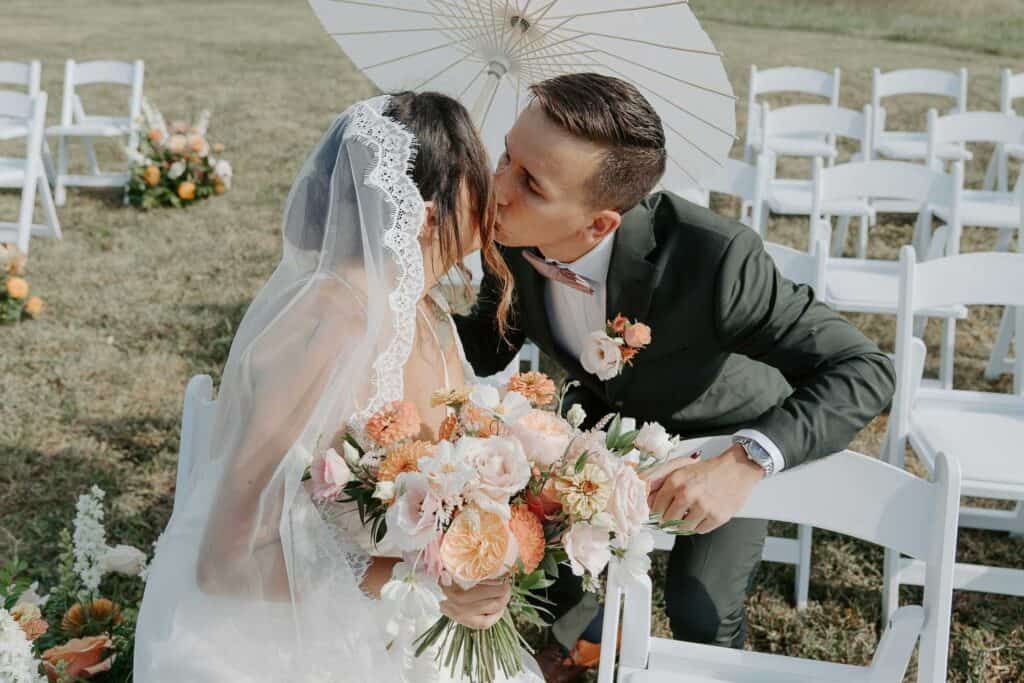 Charlottesville European wedding in the mountains