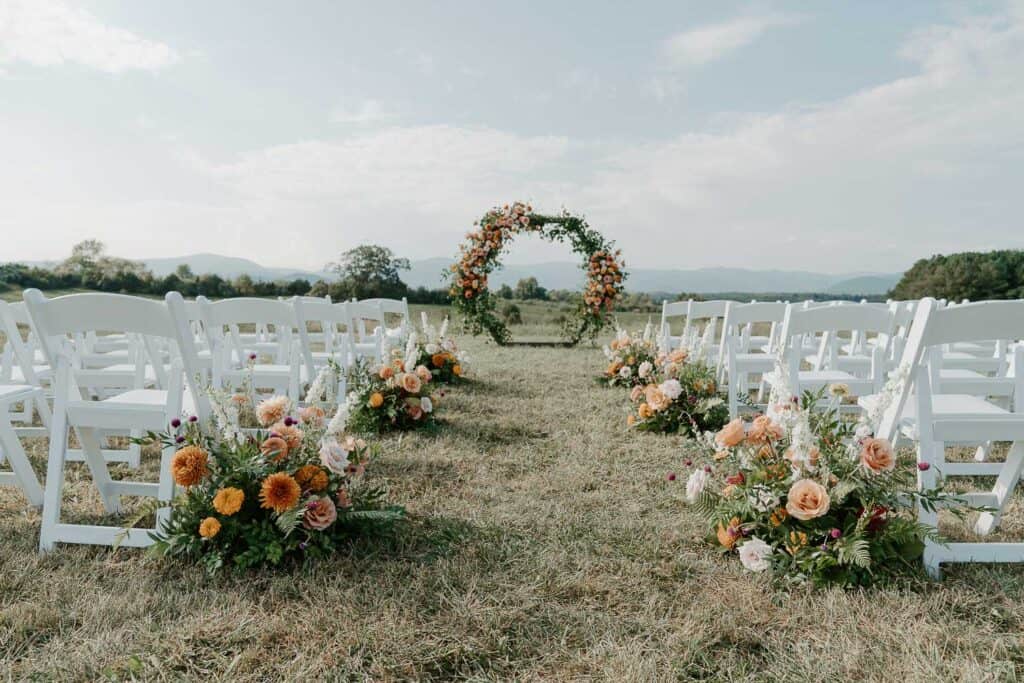 Charlottesville European wedding in the mountains
