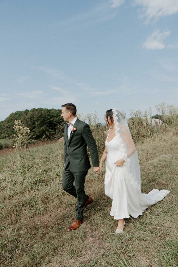 Charlottesville European wedding in the mountains