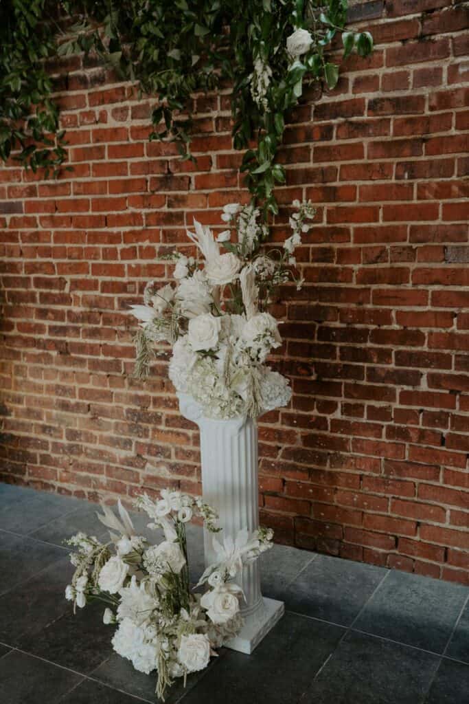 Romantic European wedding details
