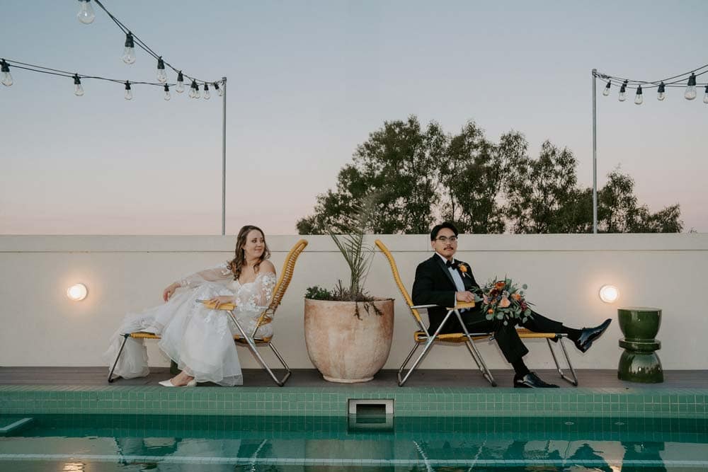 Common House Modern Wedding