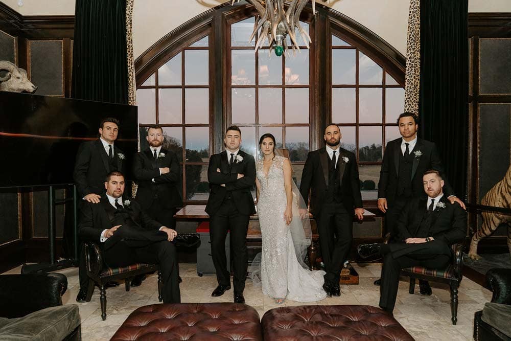 Dover Hall Wedding Bridal Party