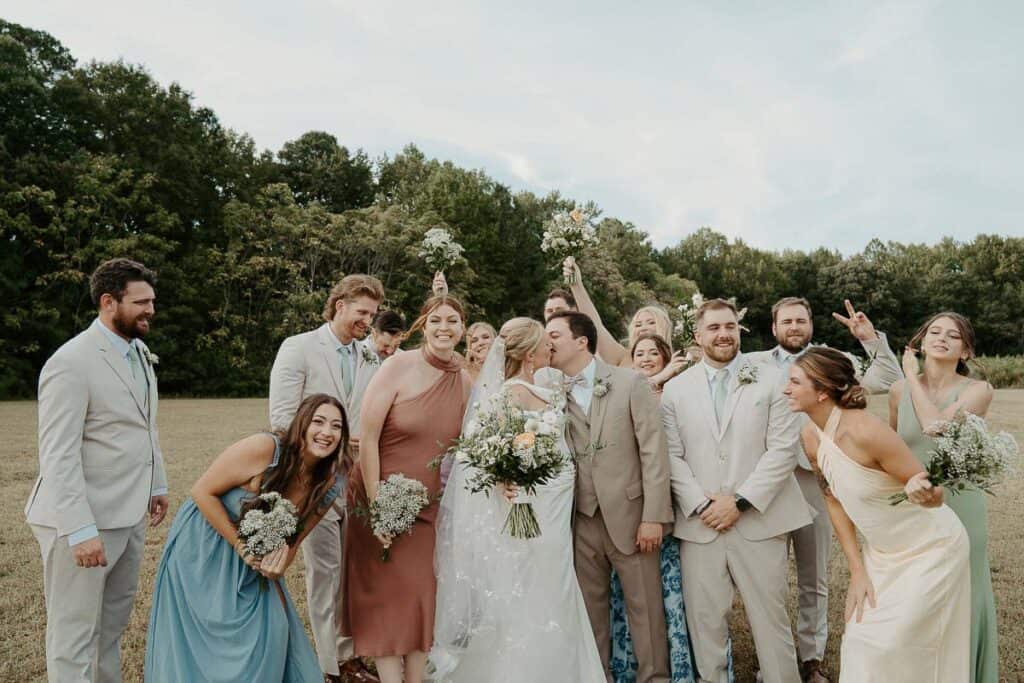 New Branch Farm luxury Fall wedding