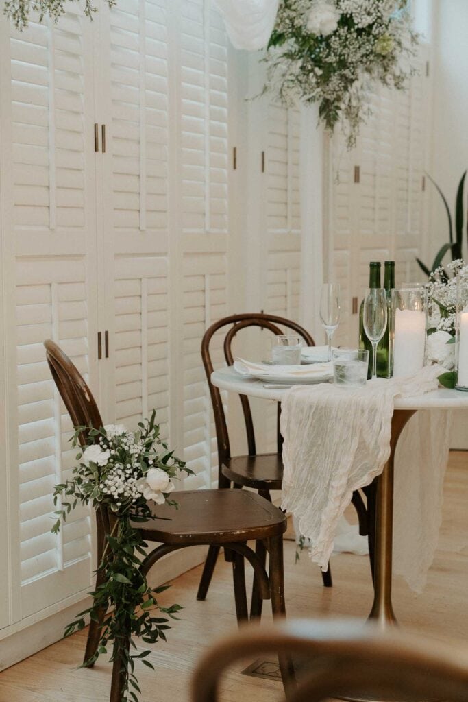 Common House Romantic Wedding