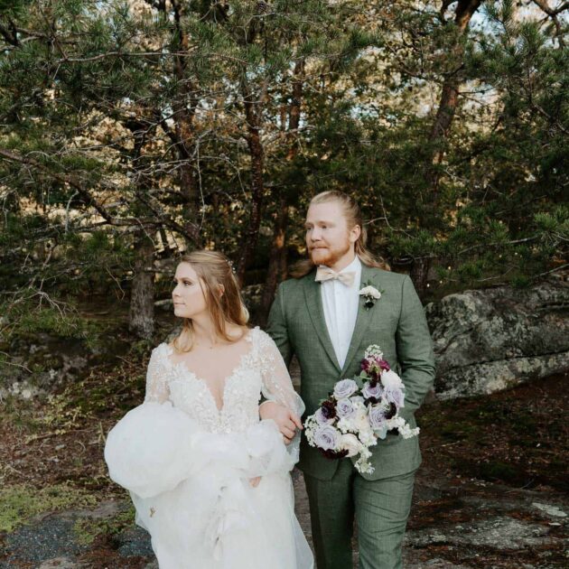 The Mill at Fine Creek Fall Wedding