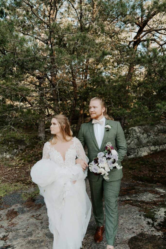 The Mill at Fine Creek Fall Wedding