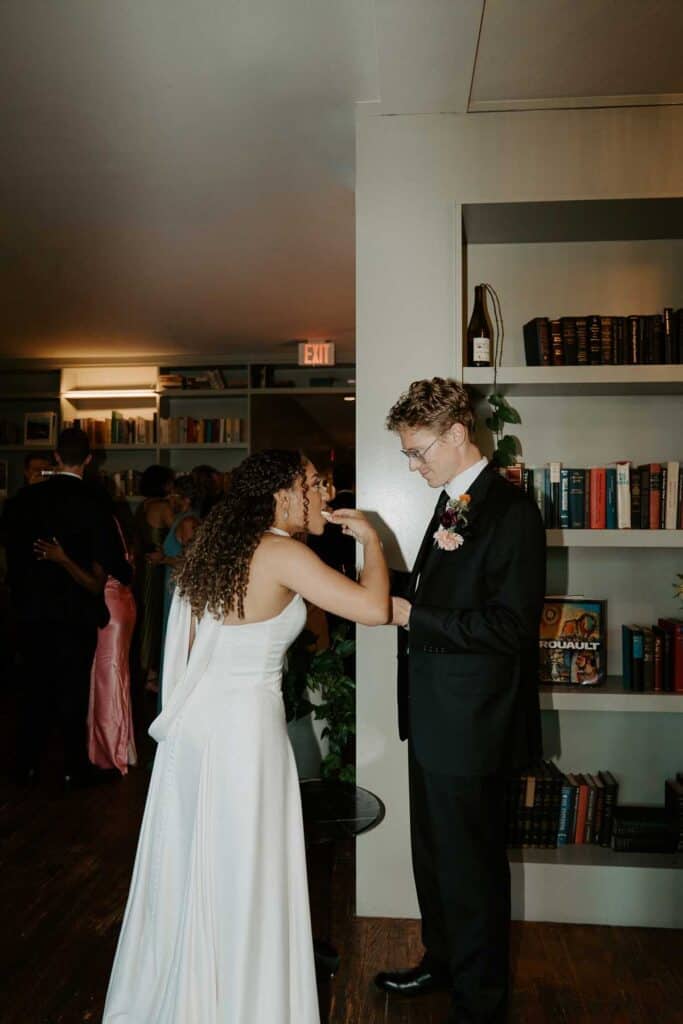 Intimate fall wedding at Common House