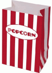 İnce kağıt popcorn poşeti ambalajı