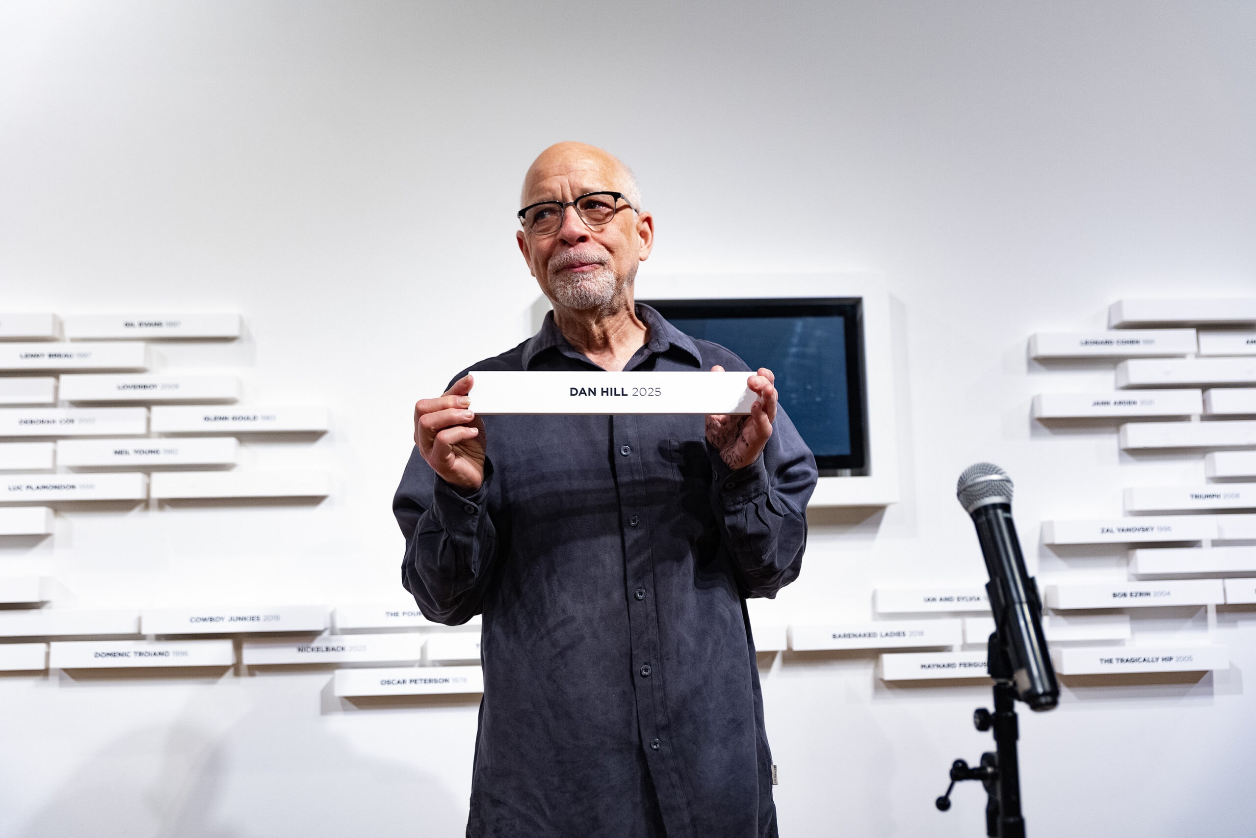 Dan Hill_Canadian Music Hall of Fame Ceremony__Plaque Ceremony_National Music Centre_May_15_2025_Photo Credit_CARAS_Jarrett Edmund